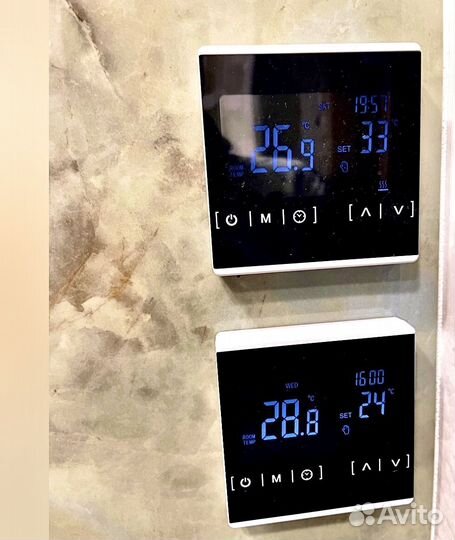 Умный термостат tuya avatto WiFi для теплого пола