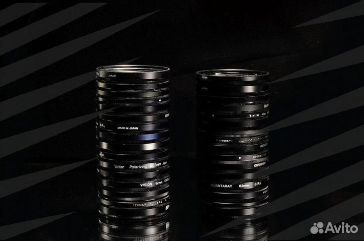 Поляризационные фильтры 62mm Япония / 6210