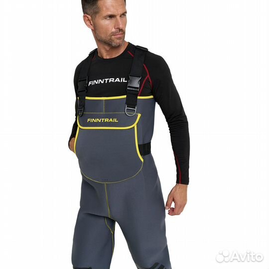 57144Вейдерсы Fintrail Blackwater 5291 DarkGrey