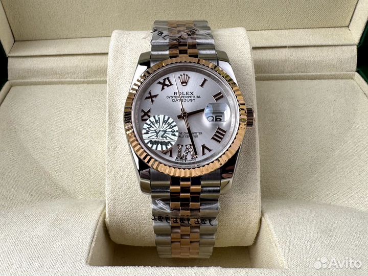 Женские часы Rolex Datejust комбиннированные