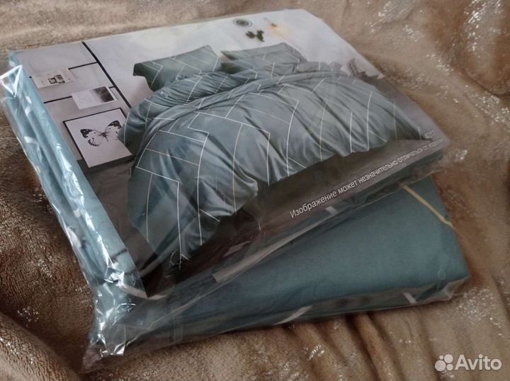 Постельное белье сатин евро