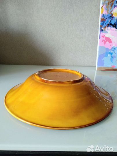 Тарелка блюдо керамика СССР