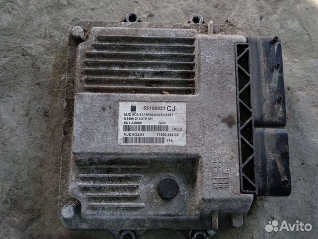 Эбу двигателя на opel astra h 1.3 cdti