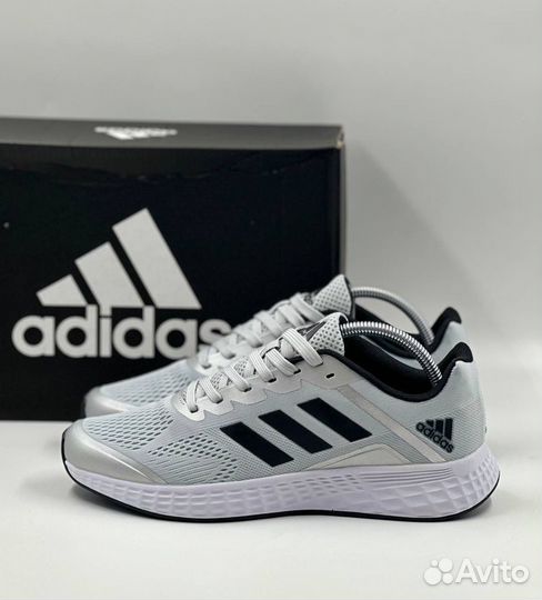 Кроссовки мужские серые Adidas 41-45р