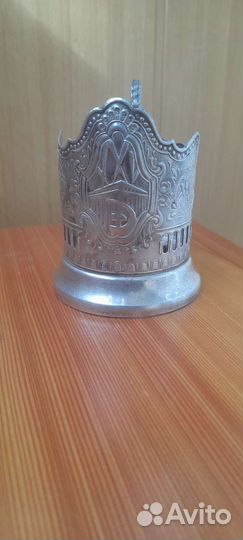 Подстаканник мельхиор СССР