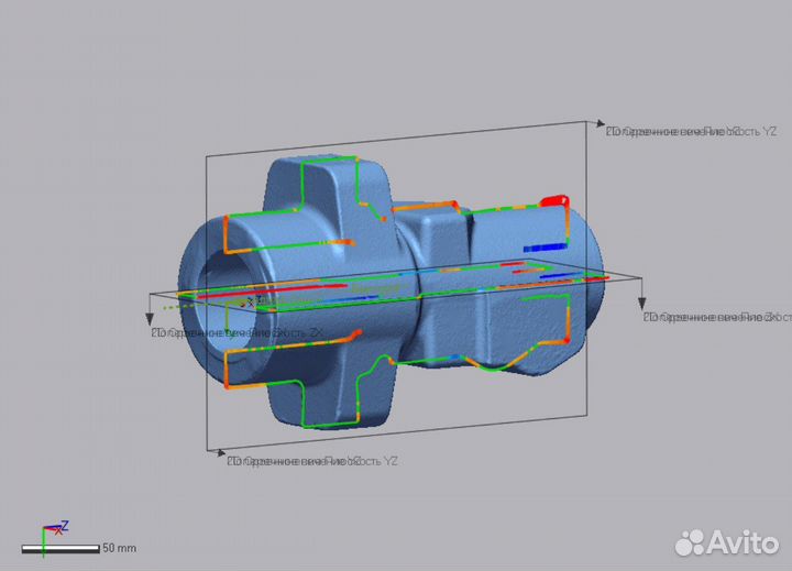 Промышленное 3D-сканирование,реверс инжиниринг