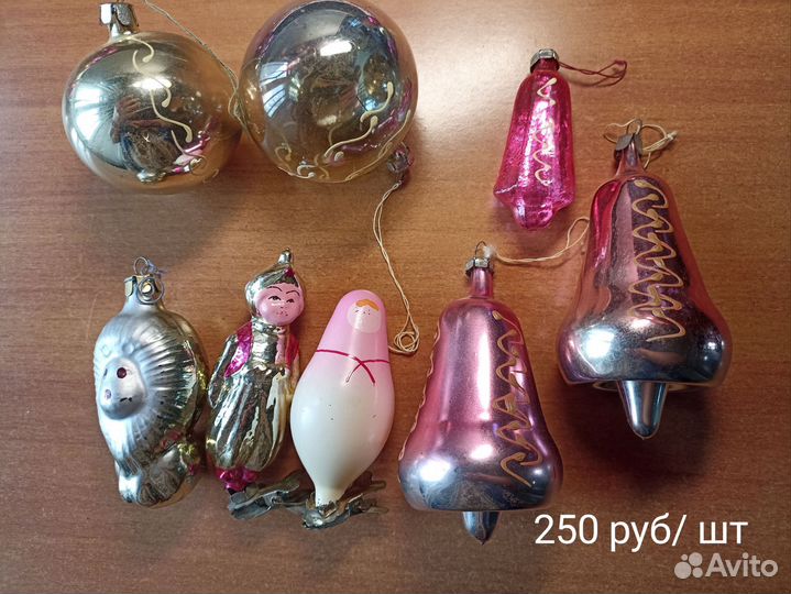 Елочные игрушки СССР