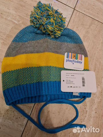 Шапка Playtoday p.48 для мальчика
