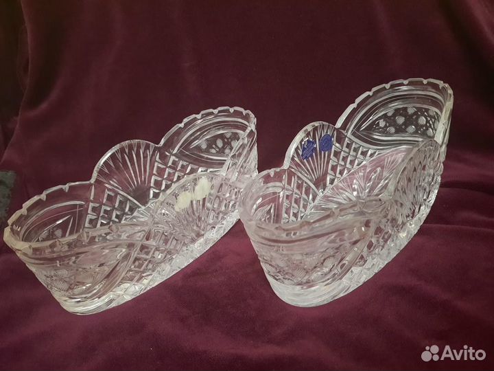 Хрустальная ваза