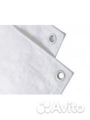 Тент терпаулинг 8*14 белый