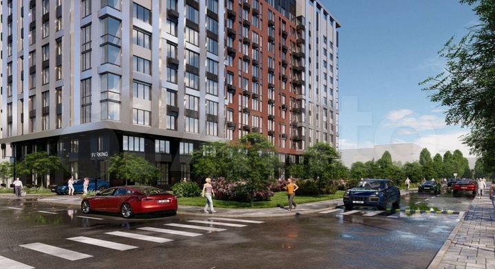 3-к. квартира, 73,4 м², 9/14 эт.