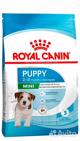 Корм для щенков мелких пород royal canin Puppy 4кг