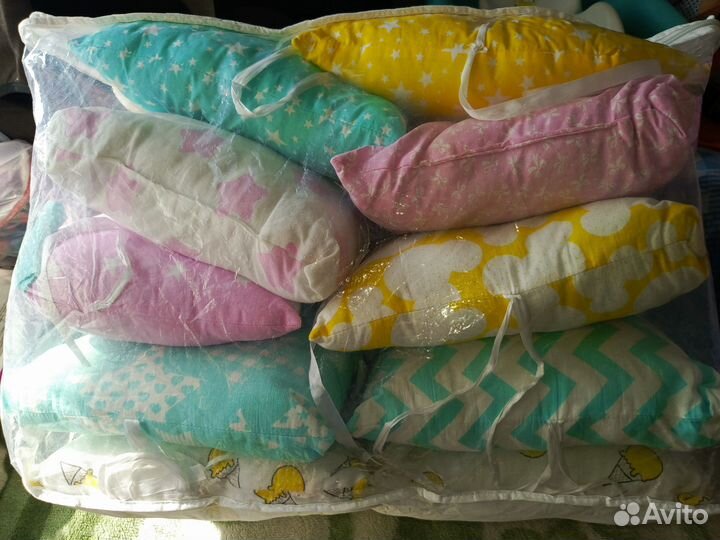 Бортики в кроватку