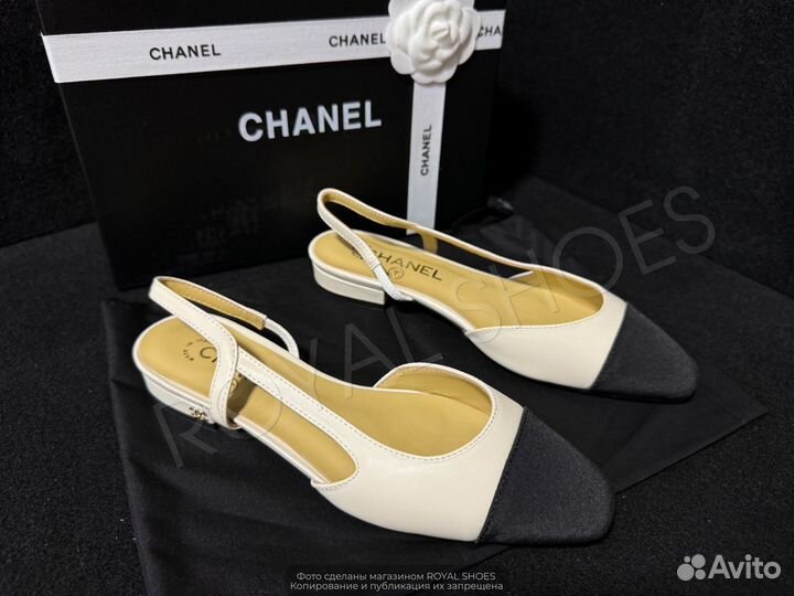 Босоножки туфли женские Chanel