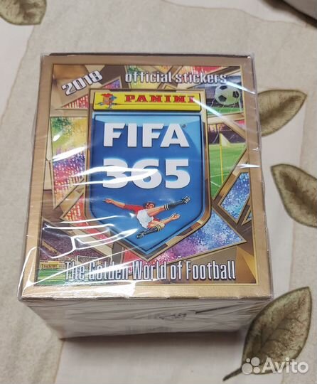 Panini fifa 365 2018 блок наклеек