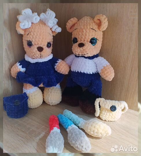 Плюшевые мишки. Игрушки ручной работы