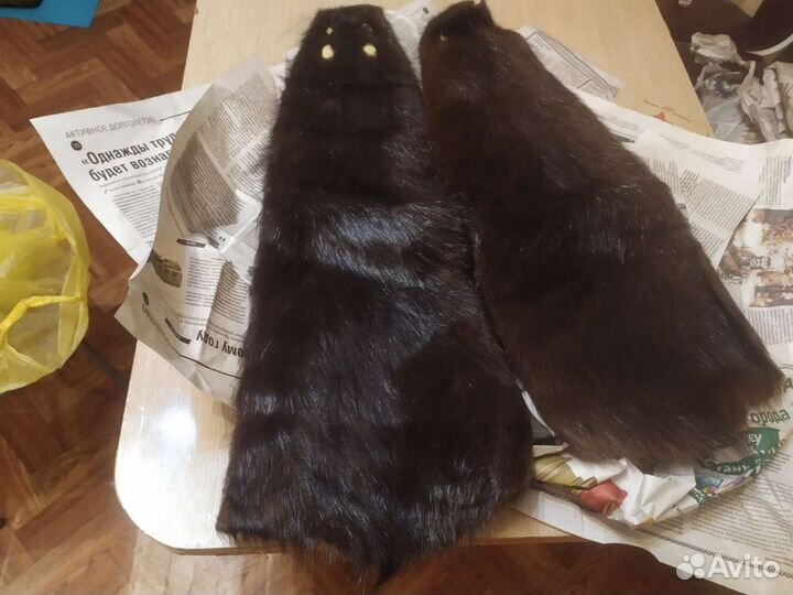 Шкуры нутрии