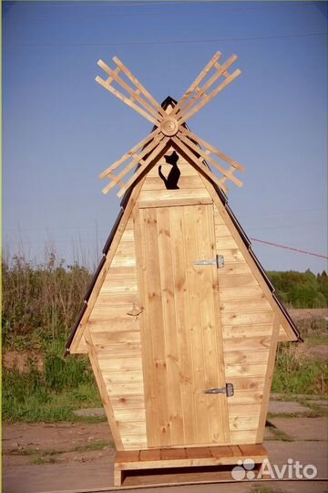 Уличный туалет с установкой WAT894