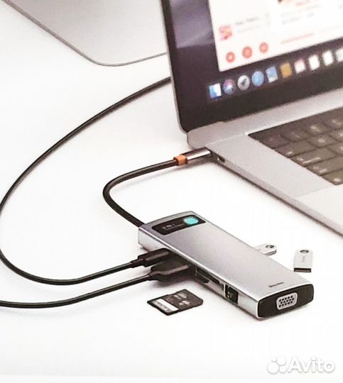 Type-C HUB Docking Station 9-in-1