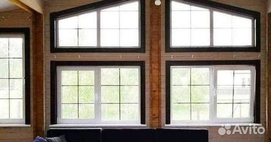 Остекление окон и балконов пвх