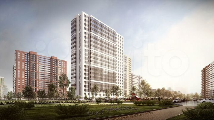 1-к. квартира, 38,2 м², 6/17 эт.
