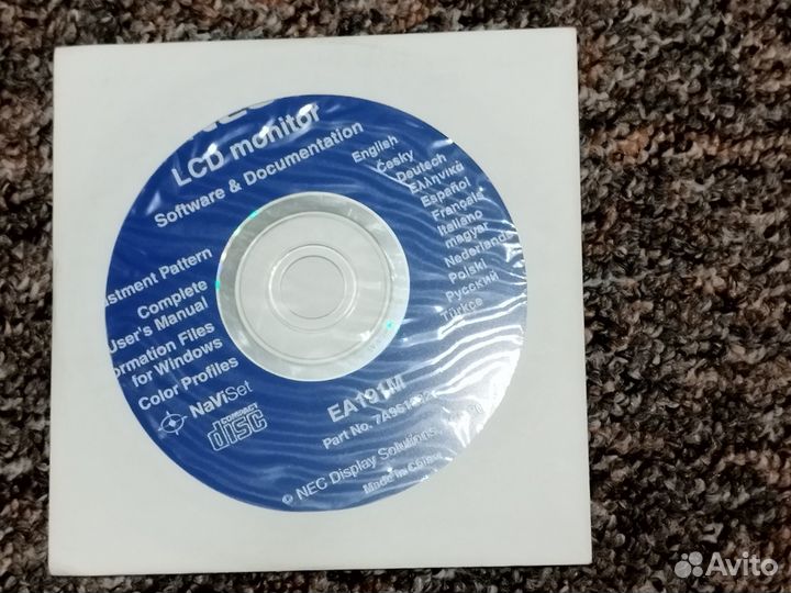 Монитор NEC MultiSync EA191M