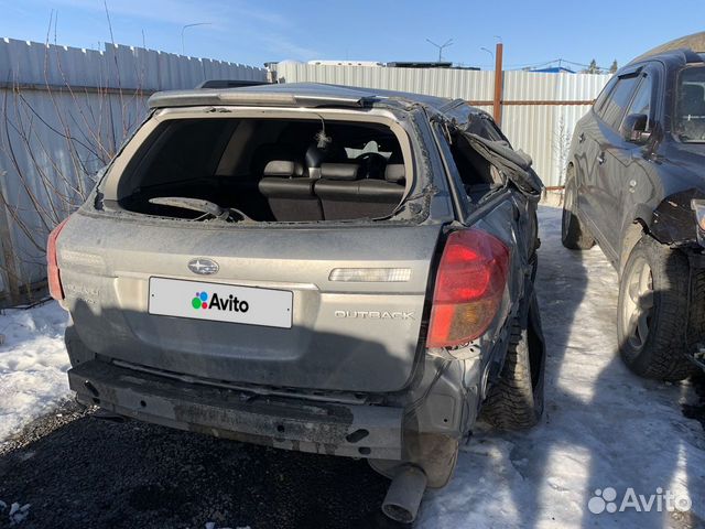 Subaru Outback 2.5 AT, 2006, битый, 250 000 км