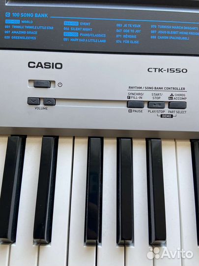 Синтезатор Casio CTK-1550