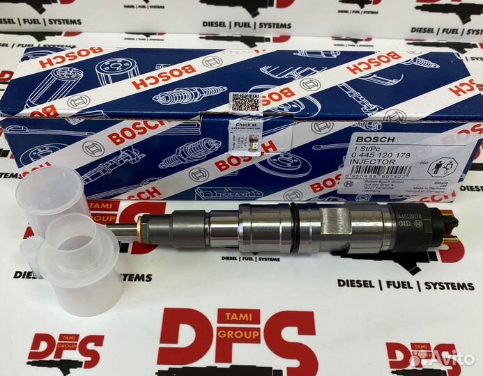 Форсунка топливная euro-4 ямз 0445120178