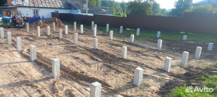 Жб сваи. Фундамент на жб сваях под ключ