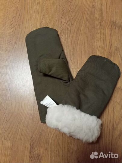 Рукавицы на овчине