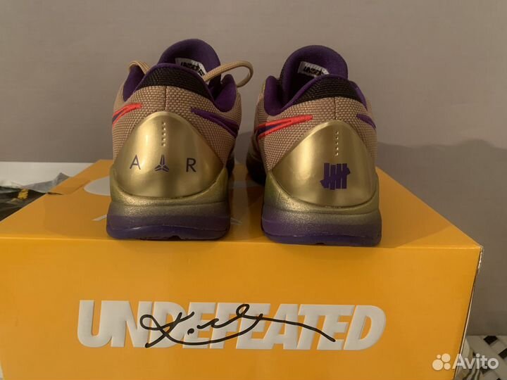 Оригинал Kobe 5 Pronto Undefeated