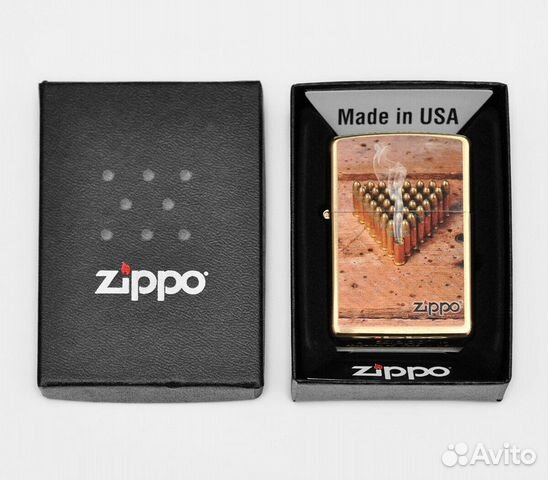Зажигалка Zippo 28674 Bullets Оригинал Новая