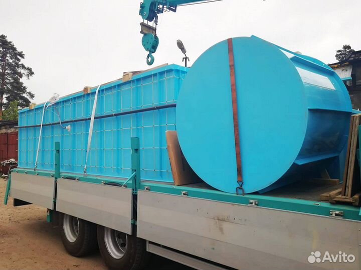 Купель из полипропилена 1,5x1,2