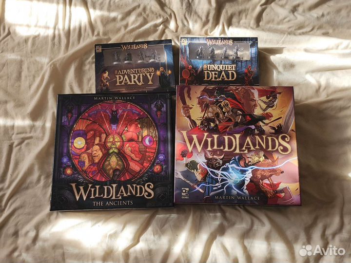 Wildlands настольная игра + дополнения