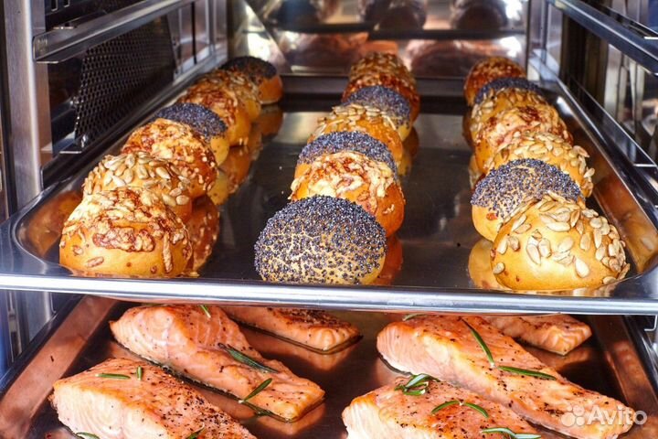 Пароконвектомат абат пка 6-1/1пм2 бойлерный