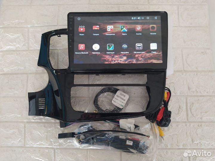 Магнитола для Мицубиси Аутлендер 3, Android WiFi