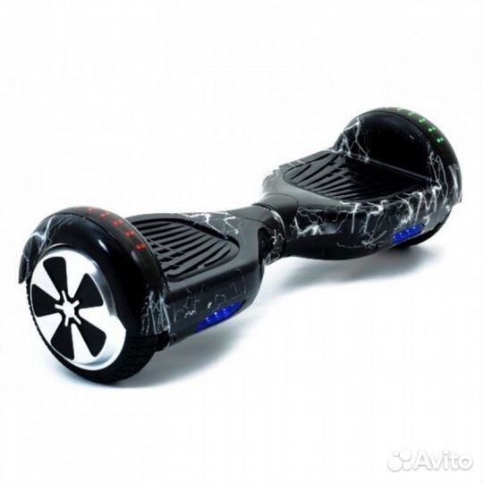 Гироскутер smart balance wheel 6.5 черная молния