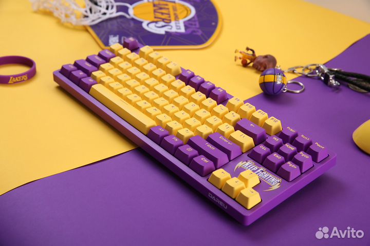Механическая клавиатура Dareu A87 Violet Gold