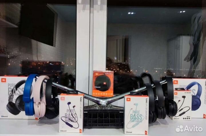 Беспроводные наушники jbl