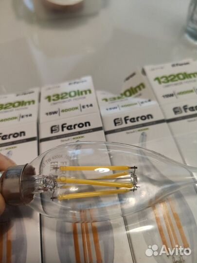 Лампа светодиодная Feron E14 7W 4000K 5шт