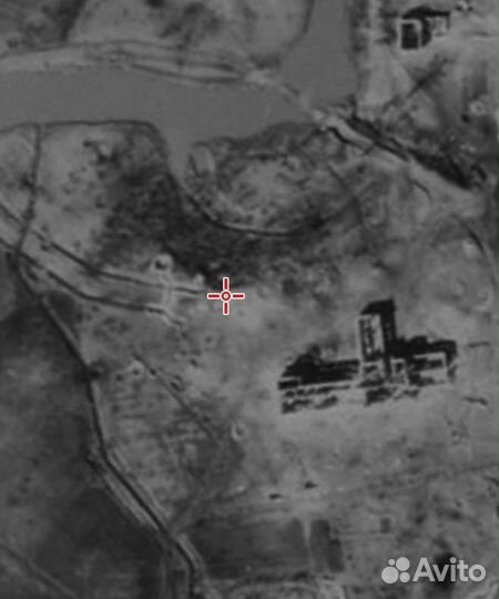 Привязка немецких Аэф к местности.файл Kmz