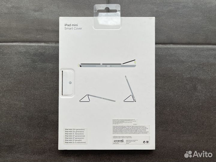 iPad Mini 4, 5 Silicone Case, SMART Cover оригинал