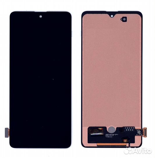 Дисплей Samsung Galaxy A71 SM-A715F/DS черный TFT