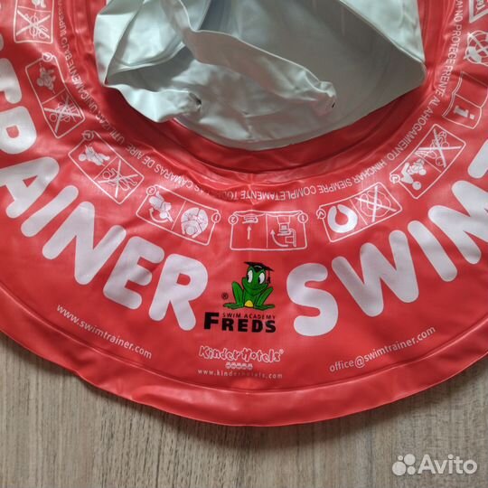 Круг для плавания swimtrainer красный