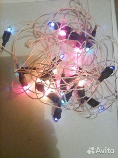 Электрогирлянда СССР грибок