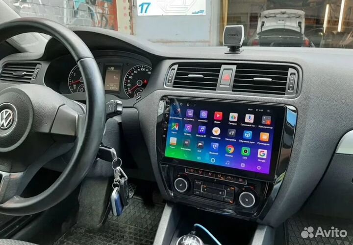 Магнитола на Volkswagen Jetta 6 Android