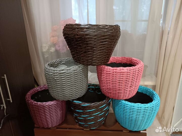 Корзина плетеная