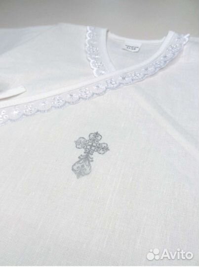 Крестильная рубашка- 2шт