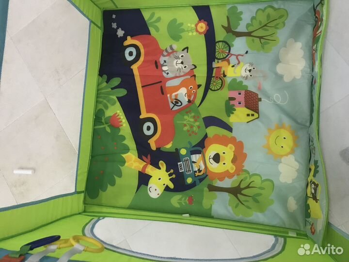 Манеж Babyton Green-Blue G-400